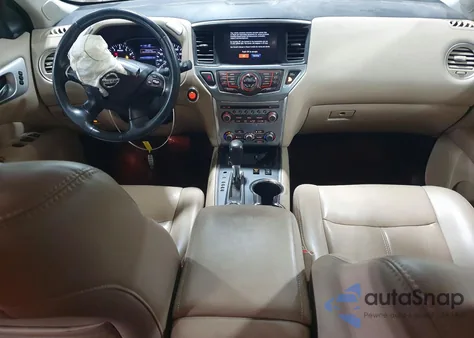 2017 Nissan Pathfinder S z USA, uszkodzony, nr VIN 5N1DR2MM7HC687421